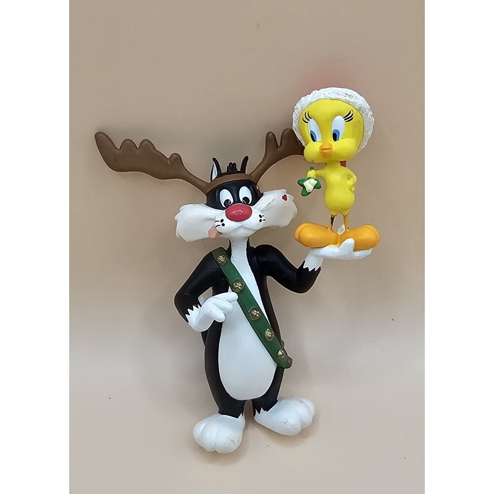 HALLMARK KEEPSAKE LOONEY TOONS SYLVESTER AND TWEETY ORNAMENT 1993